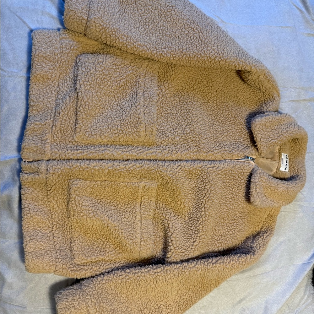 I.am.gia Tan Teddy  Jacket